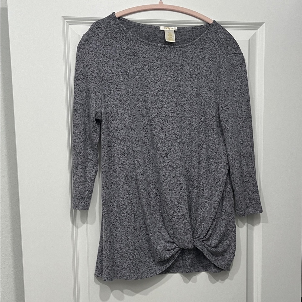 Gray Women's Top